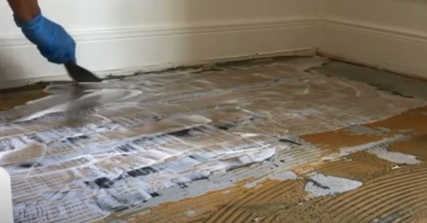 Removing Construction Adhesives, How To Remove Construction Adhesive From Hardwood Floors