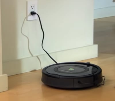 Roomba charging
